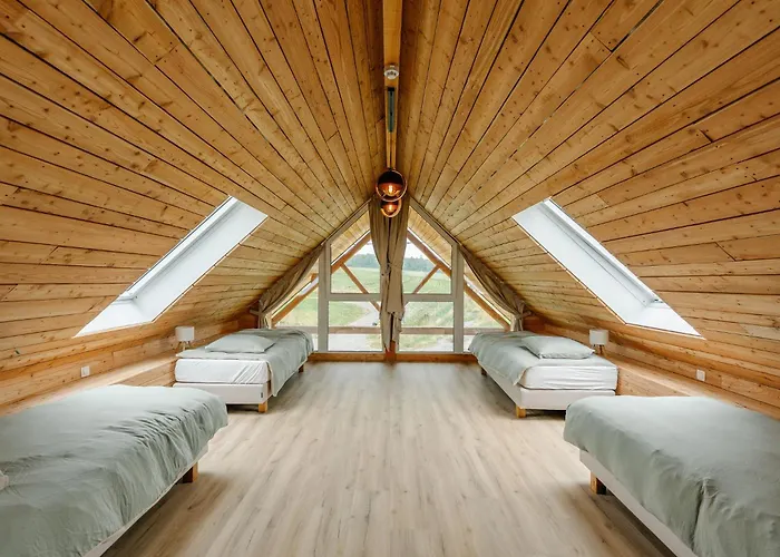 La Ferme D'auwez - Horizon - 6 Pers Avec Sauna Et Piscine Partagés Ciney